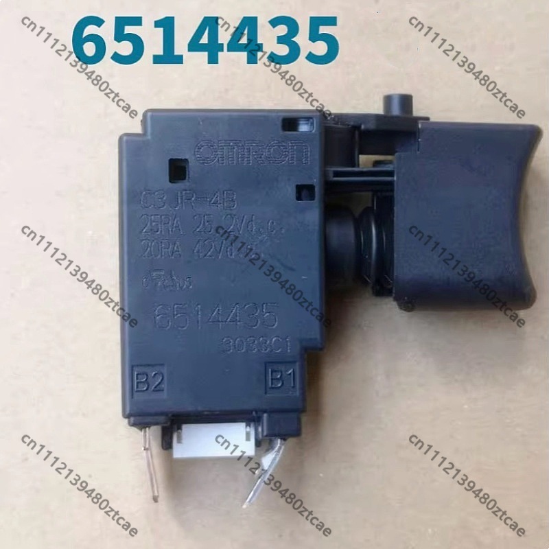 Makita Drill Dtw300 - Oryginalny przełącznik elektryczny 6514435 C3JR-4B do