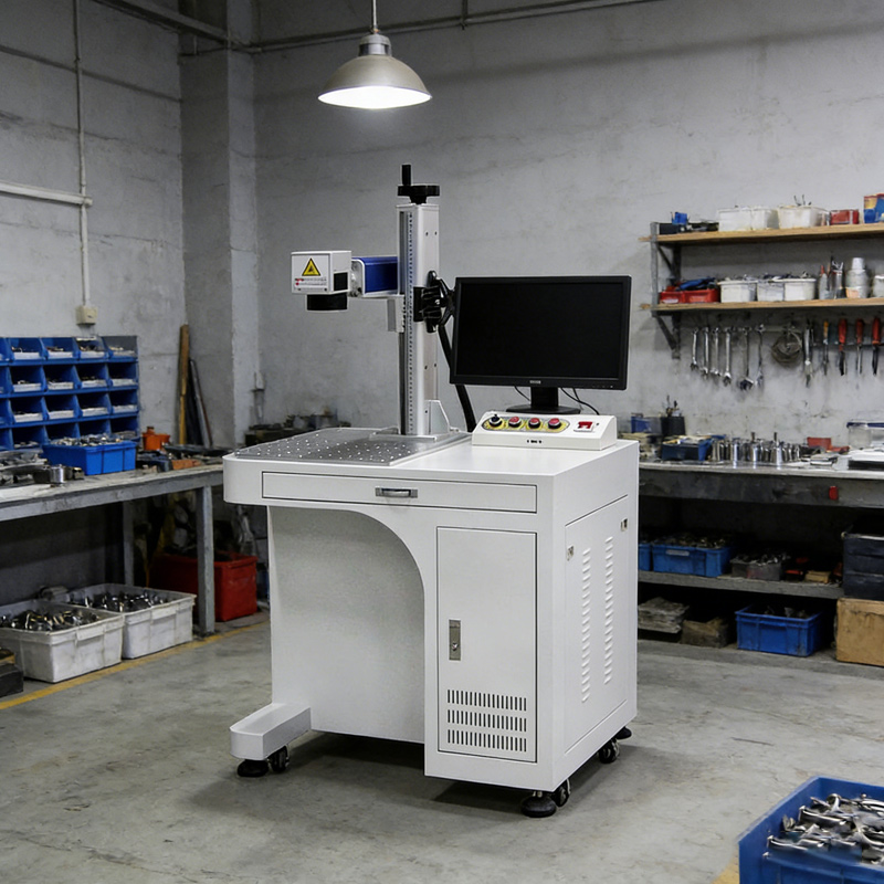 Industrial Laser Marking Machine - Laserowa maszyna do znakowania światłowodowego 50W