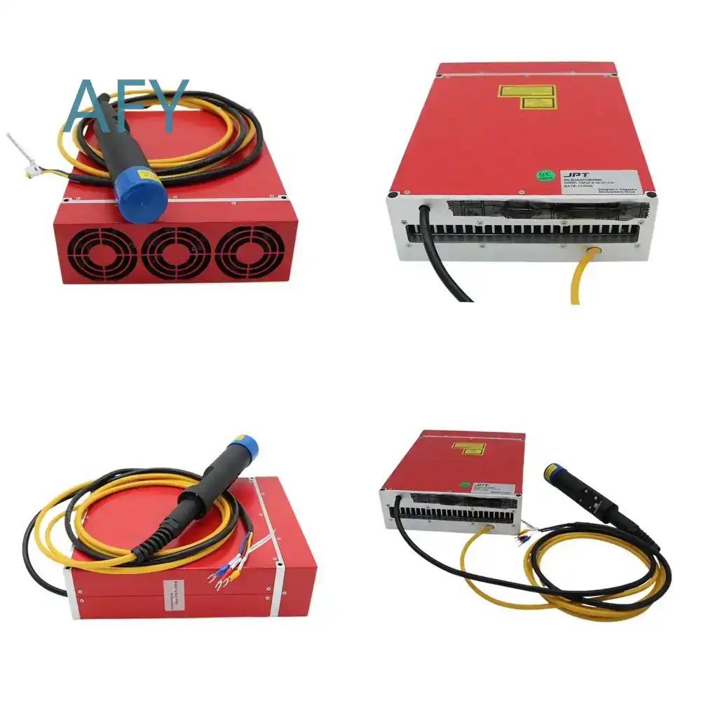 Industrial Laser Marking Machine - Źródło lasera światłowodowego impulsowego Q-switched 1064nm