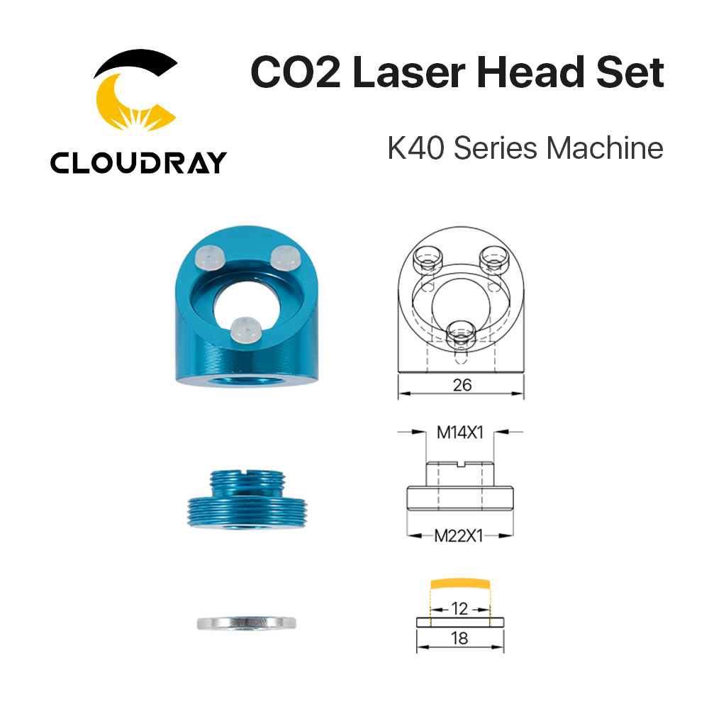 Głowica laserowa Cloudray CO2  – Co2 Laser Mirror recenzja i cena