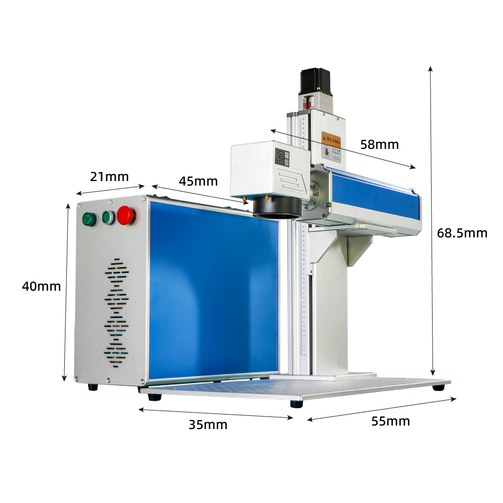 Laserowa grawerka światłowodow – Industrial Laser Marking Machine recenzja i cena