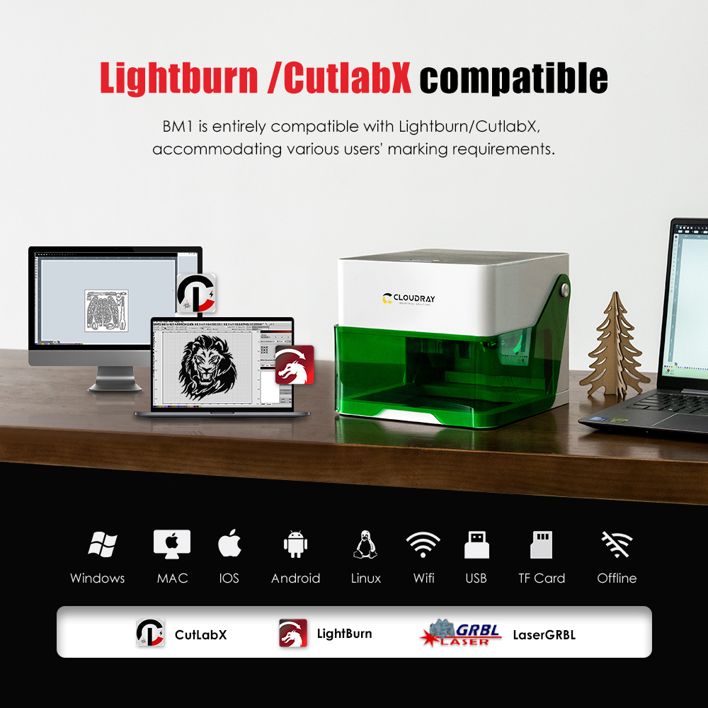Cloudray 5000mw CNC Mini grawe – Industrial Laser Tool recenzja i cena